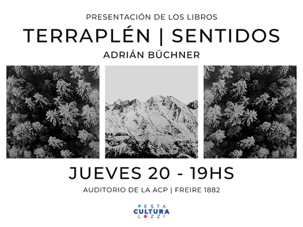 Presentación de los libros Terraplén y Sentidos